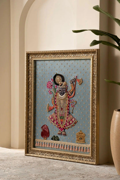 Shrinathji Handmade Embroidered Jewelry Art - My Store