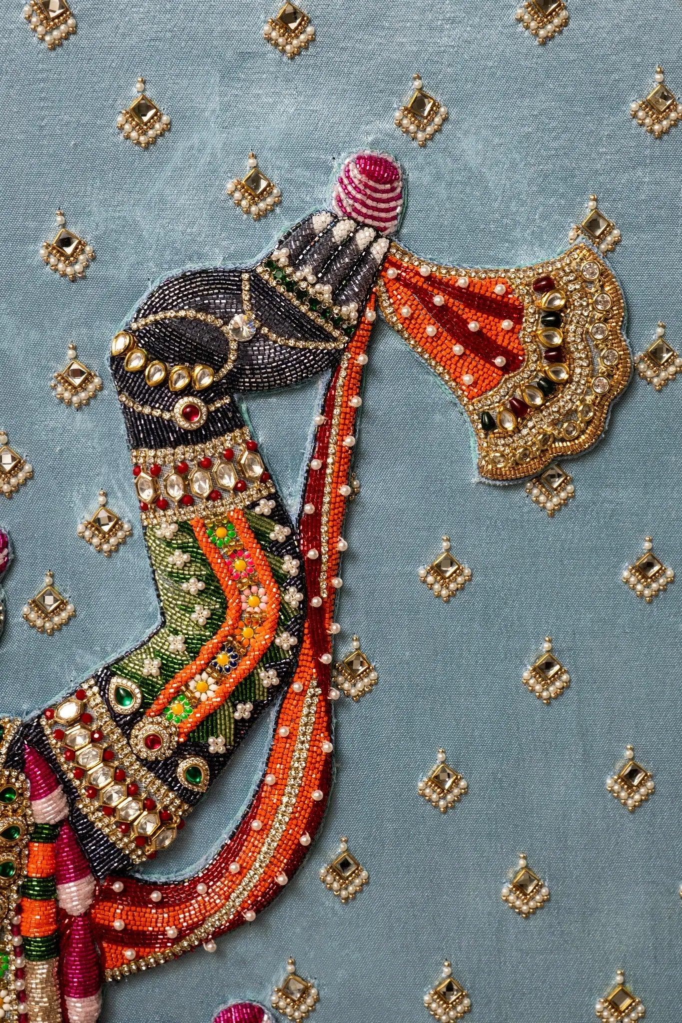 Shrinathji Handmade Embroidered Jewelry Art - My Store