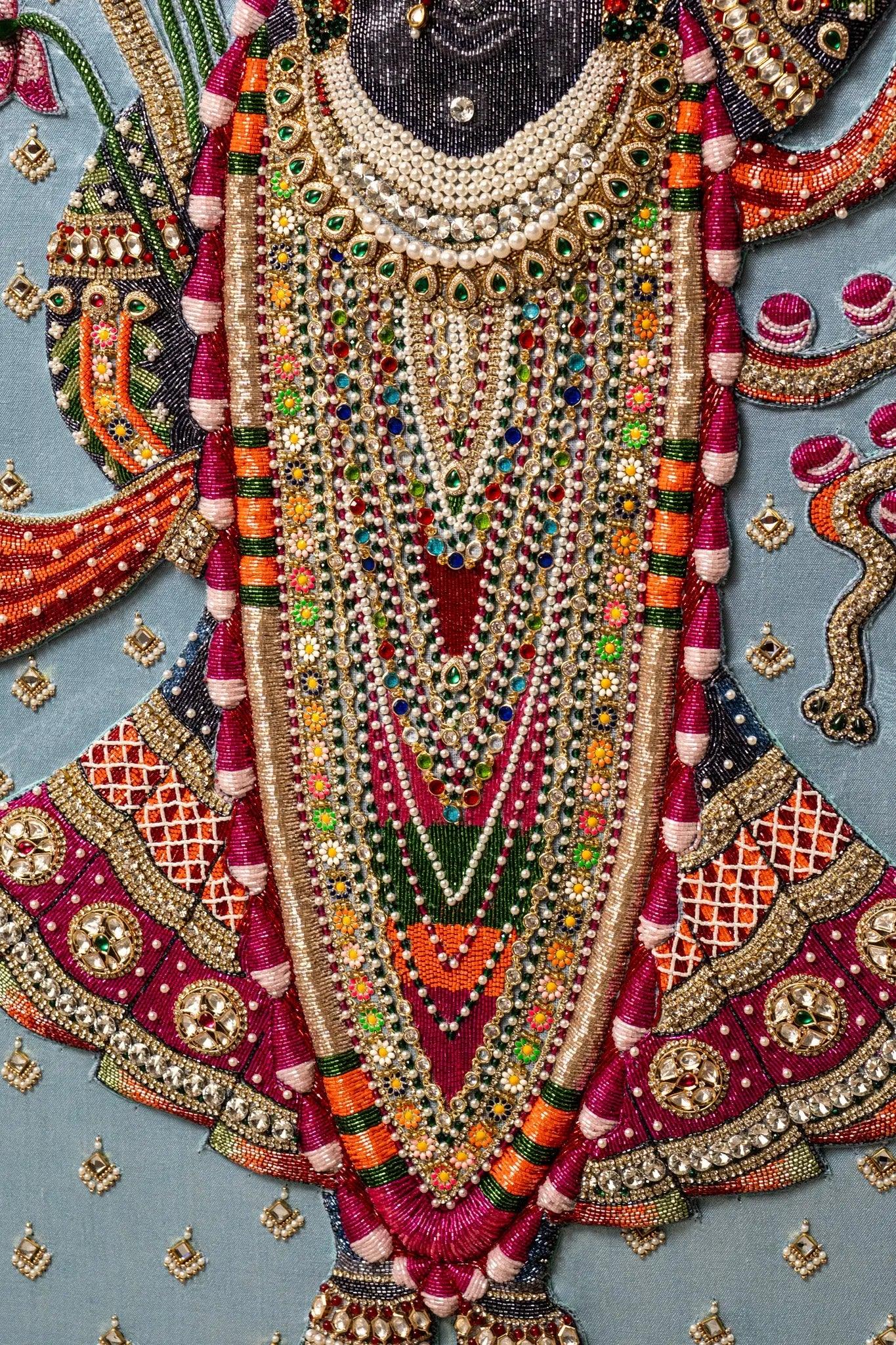 Shrinathji Handmade Embroidered Jewelry Art - My Store