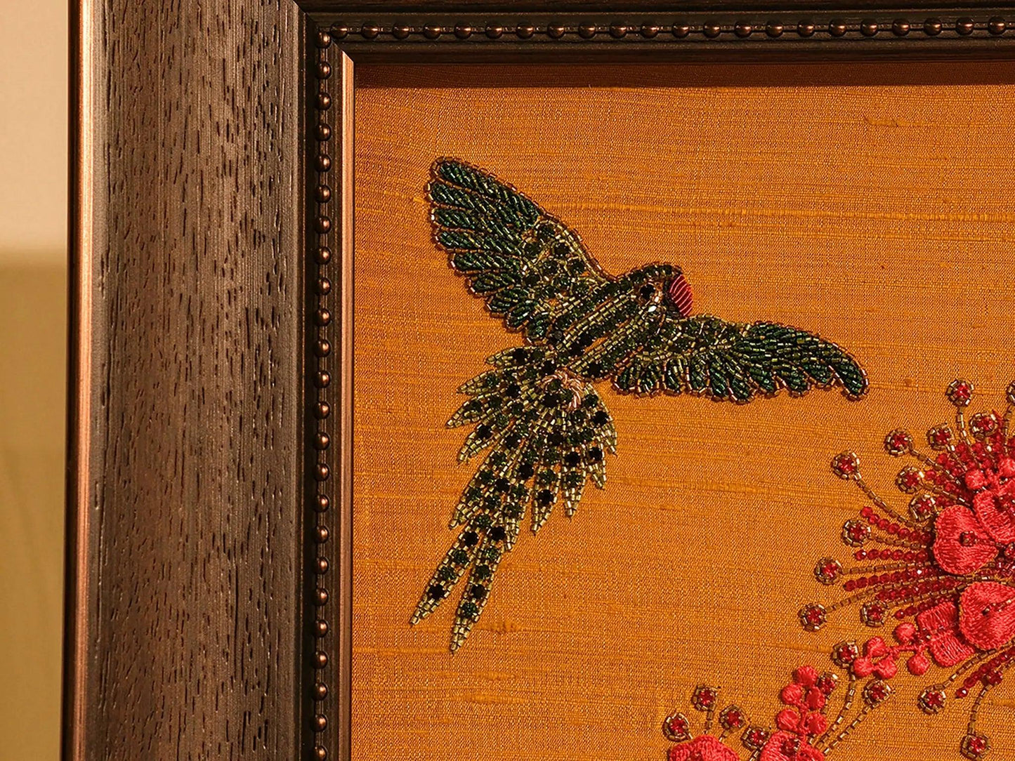Tropical Birds Embroidery Inspired by Autumn - My Store