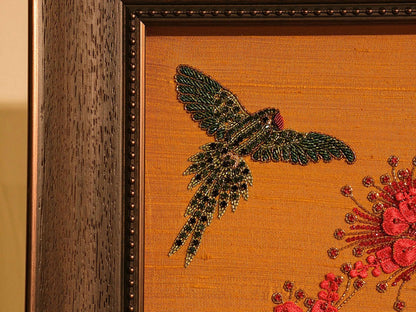 Tropical Birds Embroidery Inspired by Autumn - My Store