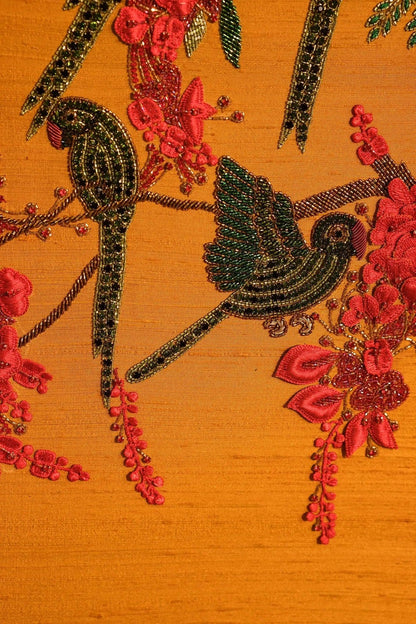 Tropical Birds Embroidery Inspired by Autumn - My Store